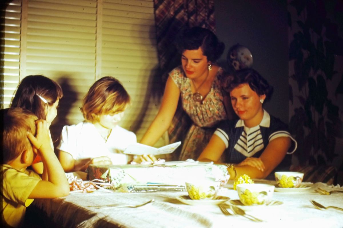 Charlie, Sally Ann and Joy Scovern, Patty and Karen Ackerman